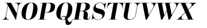 Trivia Serif Bold Italic Font UPPERCASE