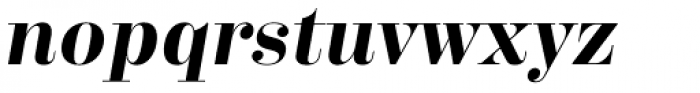 Trivia Serif Bold Italic Font LOWERCASE