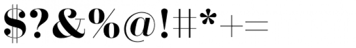 Trivia Serif Bold Font OTHER CHARS