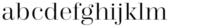 Trivia Serif Book Font LOWERCASE