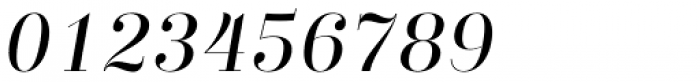 Trivia Serif Italic Font OTHER CHARS