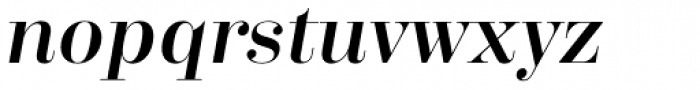 Trivia Serif Medium Italic Font LOWERCASE