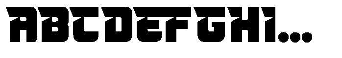 Trivox Regular Font UPPERCASE