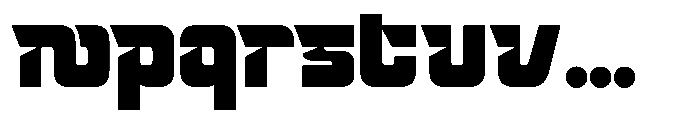 Trivox Regular Font LOWERCASE