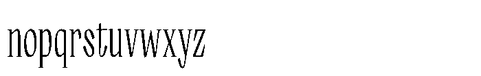 Trixy Tales Regular Font LOWERCASE