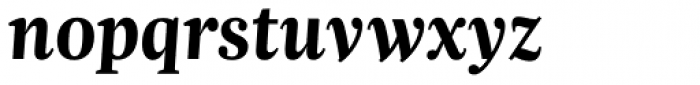 Trola Bold Italic Font LOWERCASE