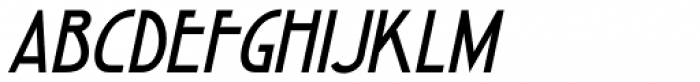 Trolley Oblique JNL Font LOWERCASE