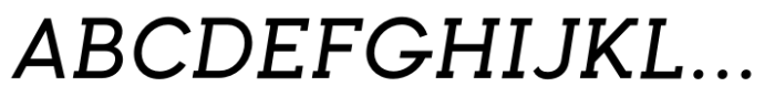 Trolltunga Medium Italic Font UPPERCASE