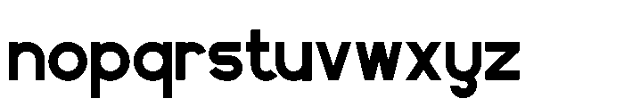 Trolly Kuto Regular Font LOWERCASE