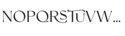 Tropea Font UPPERCASE
