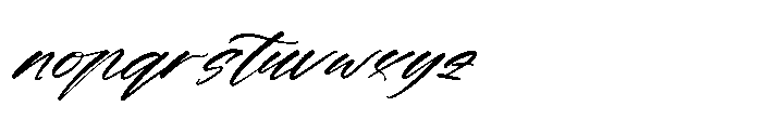 Tropical Coastal Italic Font LOWERCASE