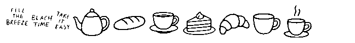 Tropical Doodle lineart Regular Font OTHER CHARS