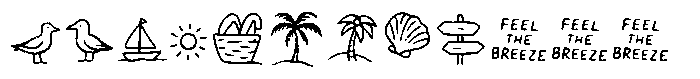 Tropical Doodle lineart Regular FONT