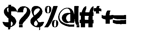 Tropical Holiday Font OTHER CHARS