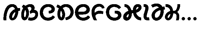Tropical Morline Alt Bold Font UPPERCASE