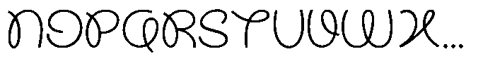 Tropical Morline Alt Extra Light Font UPPERCASE