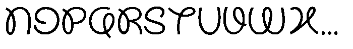Tropical Morline Alt Light Font UPPERCASE