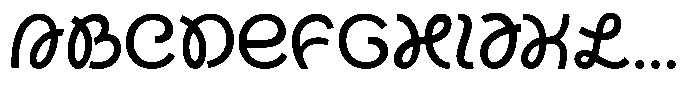 Tropical Morline Alt Medium Font UPPERCASE