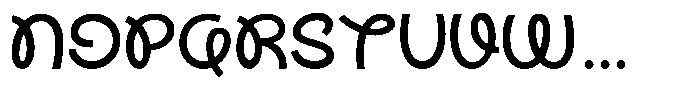 Tropical Morline Alt Medium Font UPPERCASE