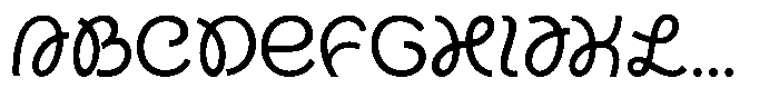 Tropical Morline Alt Regular Font UPPERCASE