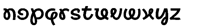 Tropical Morline Alt Semi Bold Font LOWERCASE