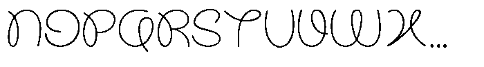 Tropical Morline Alt Thin Font UPPERCASE