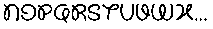 Tropical Morline Alt VF Thin Font UPPERCASE