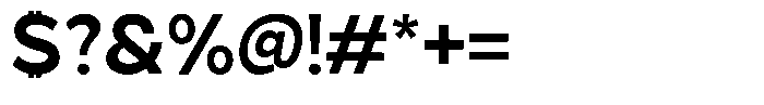 Tropical Morline Bold Font OTHER CHARS