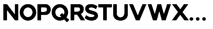 Tropical Morline Extra Bold Font UPPERCASE