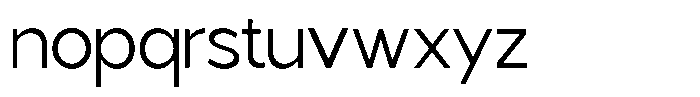 Tropical Morline Light Font LOWERCASE