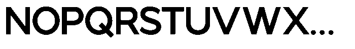 Tropical Morline Semi Bold Font UPPERCASE
