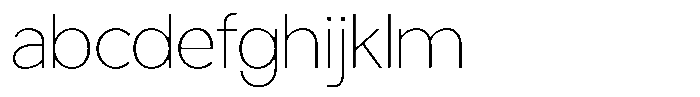 Tropical Morline Thin FONT