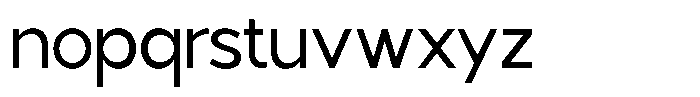 Tropical Morline VF Thin Font LOWERCASE