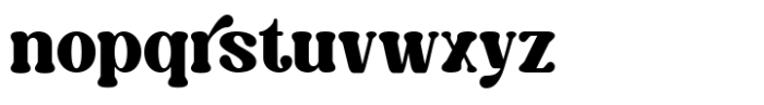 Tropical Squad Bold Font LOWERCASE
