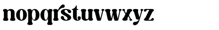 Tropical Squad Semi Bold Font LOWERCASE
