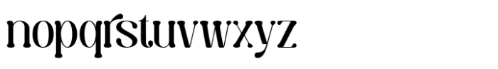 Tropical Squad Thin Font LOWERCASE