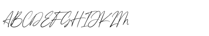 Tropical Sunshine Signature Regular Font UPPERCASE