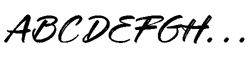 Tropics Sometimes Font UPPERCASE