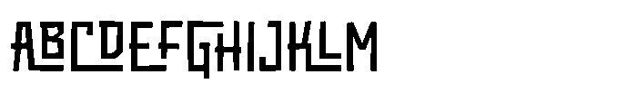 Tropinique Inside FX Font UPPERCASE