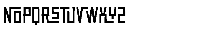 Tropinique Inside FX Font UPPERCASE