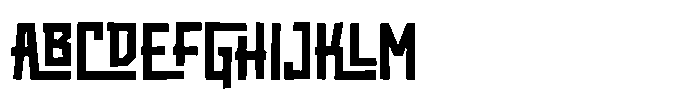 Tropinique Regular Font UPPERCASE