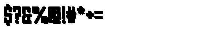 Tropinique Volume Font OTHER CHARS