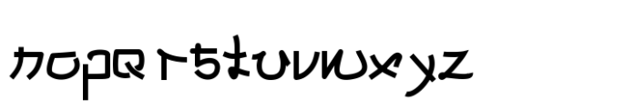 Tropopause Font LOWERCASE