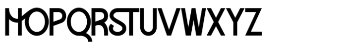 Troska Regular Font UPPERCASE