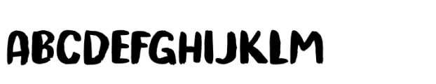 Trouble Monkey Regular Font UPPERCASE