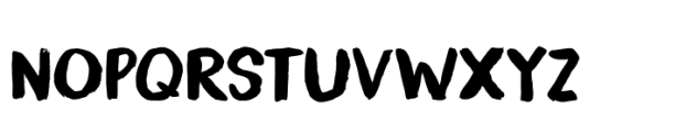 Trouble Monkey Regular Font UPPERCASE