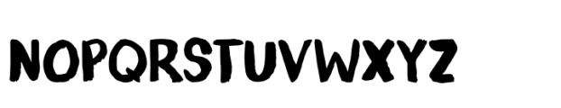 Trouble Monkey Regular Font LOWERCASE