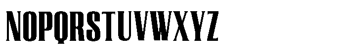 Trt Briged TRT BRIGED Extra Bold Font UPPERCASE