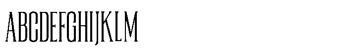 Trt Briged TRT BRIGED Extra Light Font UPPERCASE