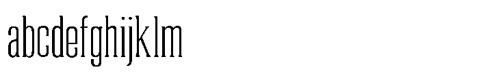 Trt Briged TRT BRIGED Extra Light FONT